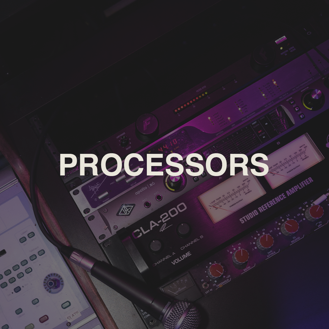 Buy second-hand audio processors – EQs, compressors, and effects units